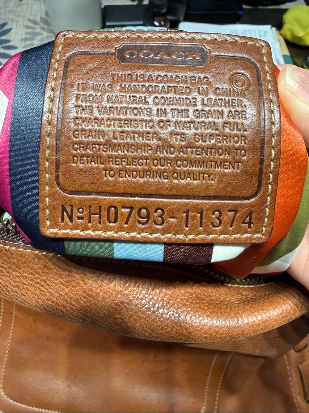 Extra-large Coach Legacy Thompson Slim Hobo - Picture 16 of 16